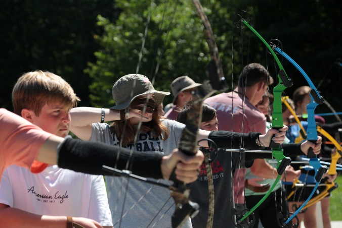 Archery at Whisper Mountain Camp